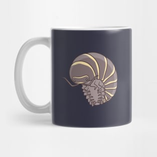 Yellow Zebra Isopod Or Zebra Pillbug - Armadillidium Maculatum Mug